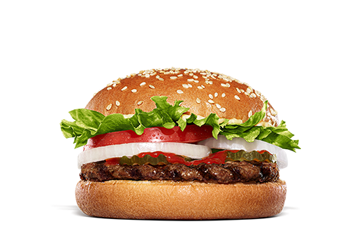 バーガーキングのコレクション メニュー detail